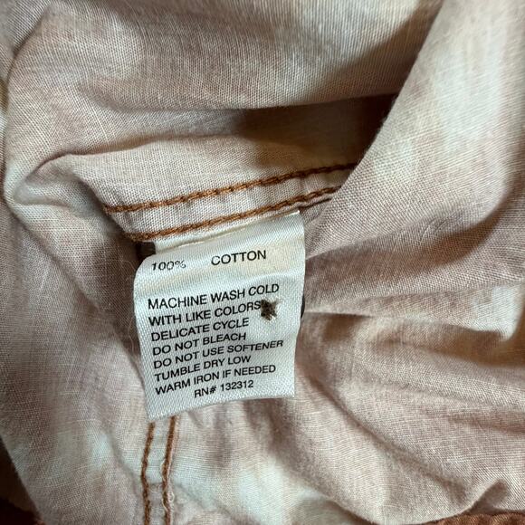 Howler Bros San Gabriel short-sleeve shirt orange/white tie-dye Men’s Sz XL - Picture 3 of 7